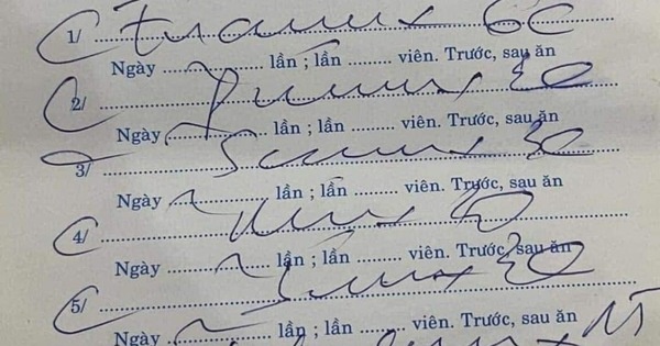 Cần nhanh chóng hoàn thành kê đơn thuốc điện tử