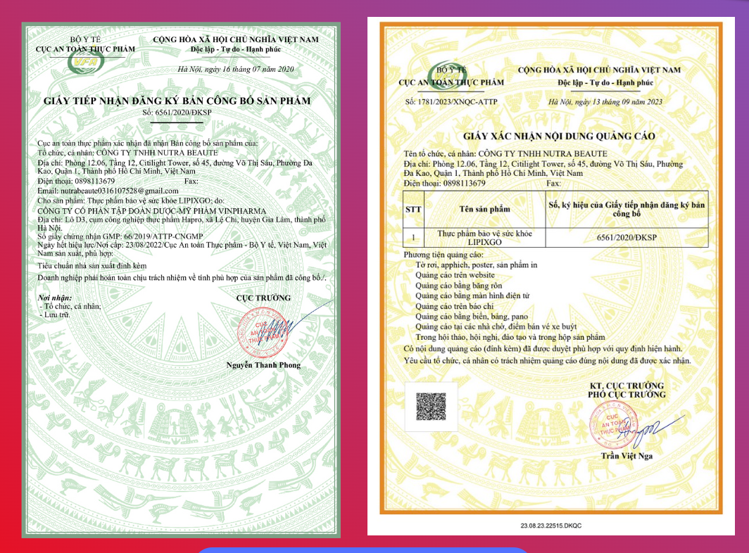 Vụ “thần dược” Lipixgo: Cục An toàn thực phẩm sẽ rà soát và xử lý vi phạm