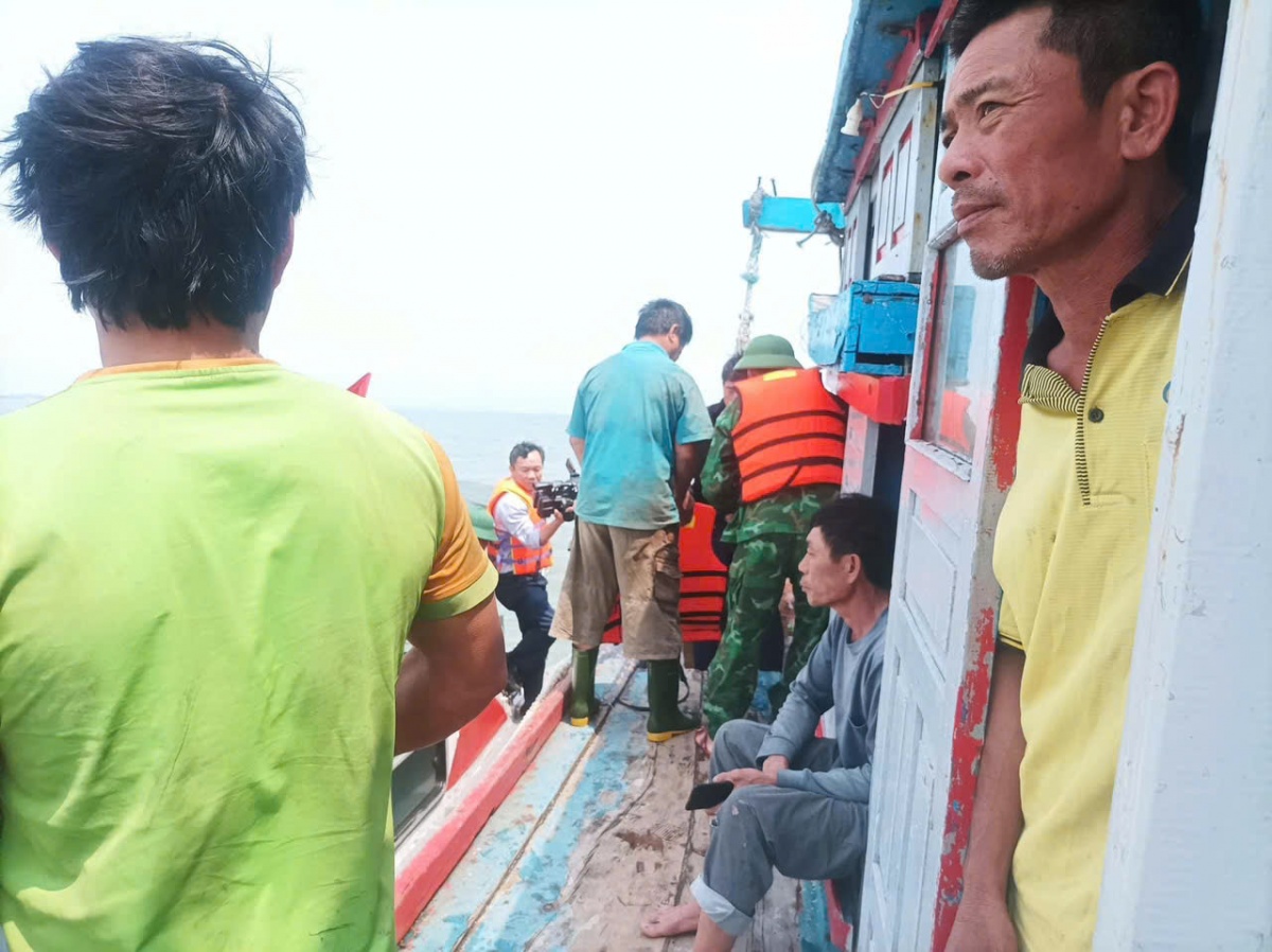 Nghiệp đoàn Nghề cá đảm bảo an toàn cho ngư dân trước bão số 3