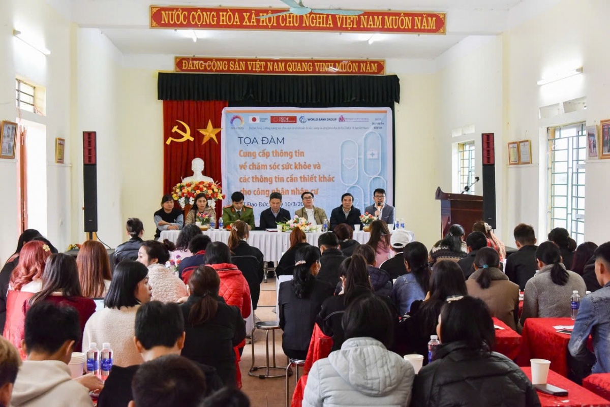 Chủ nhà trọ - cầu nối quan trọng giúp nâng cao nhận thức về sức khỏe cho công nhân