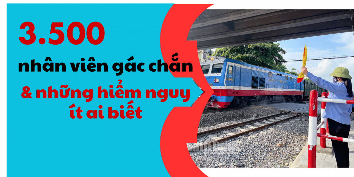 3.500 nhân viên gác chắn và những hiểm nguy ít ai biết 3.500 nhân viên gác chắn và những hiểm nguy ít ai biết