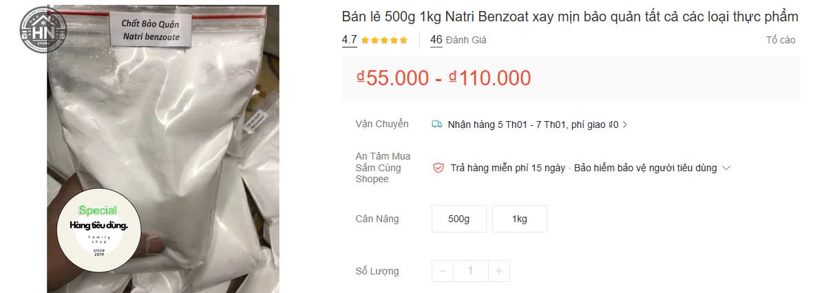 Thâm nhập chợ phụ gia: 