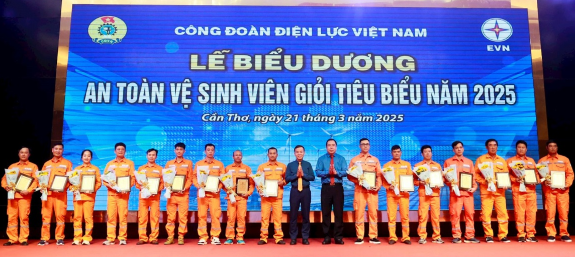 Mạng lưới An toàn vệ sinh viên EVN: 