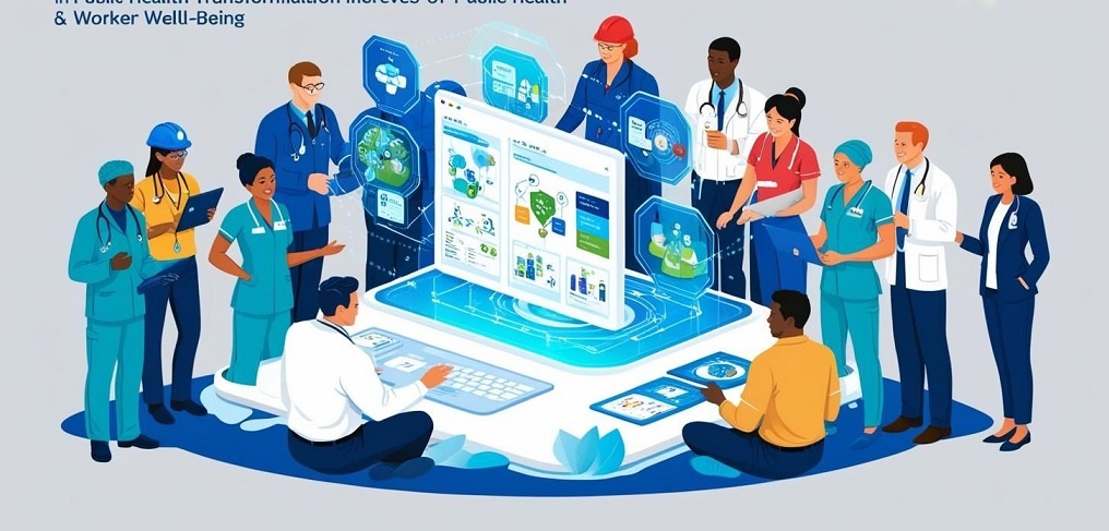 Ứng dụng công nghệ số: Đòn bẩy nâng cao sức khỏe nghề nghiệp