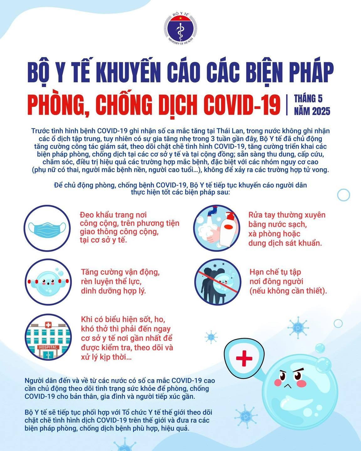 Cảnh báo: Biến thể XBB.1.16 tiếp tục lây lan, số ca COVID-19 tăng nhẹ tại TP Hồ Chí Minh