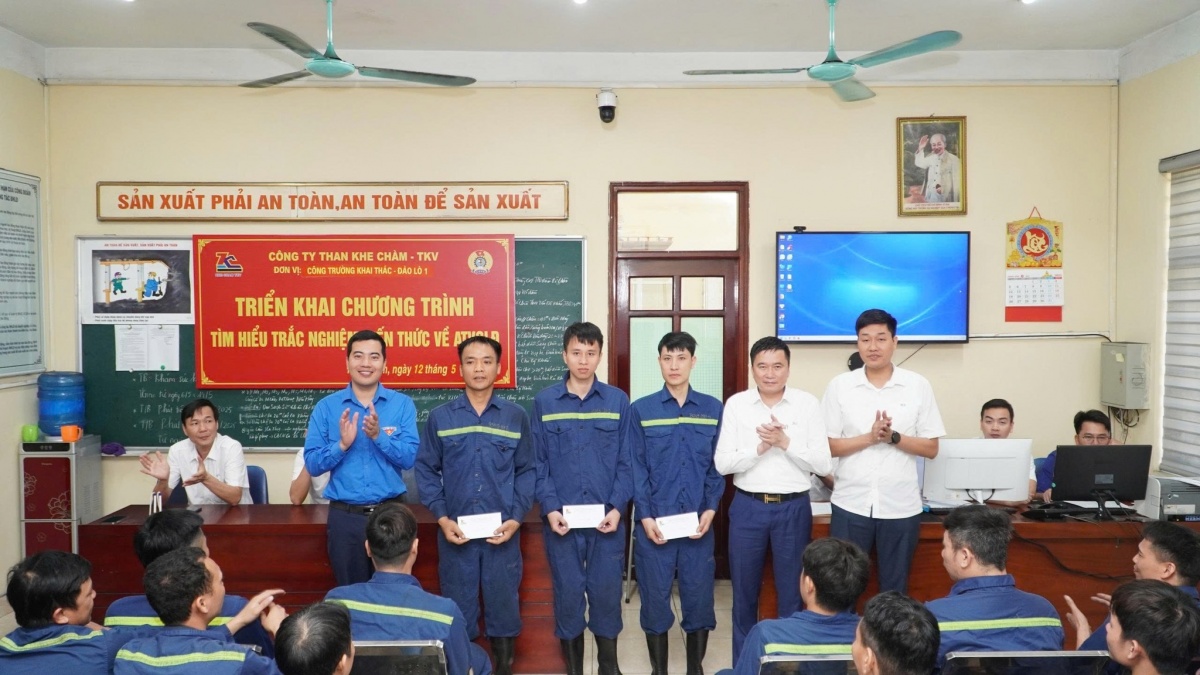 Công ty Than Khe Chàm: Tiên phong trong phong trào An toàn Vệ sinh Lao động