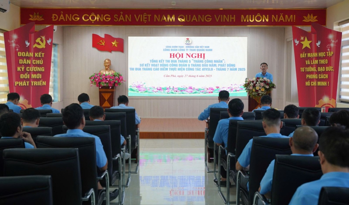 Công ty Than Quang Hanh: Gắn sản xuất an toàn với chăm lo đời sống người lao động