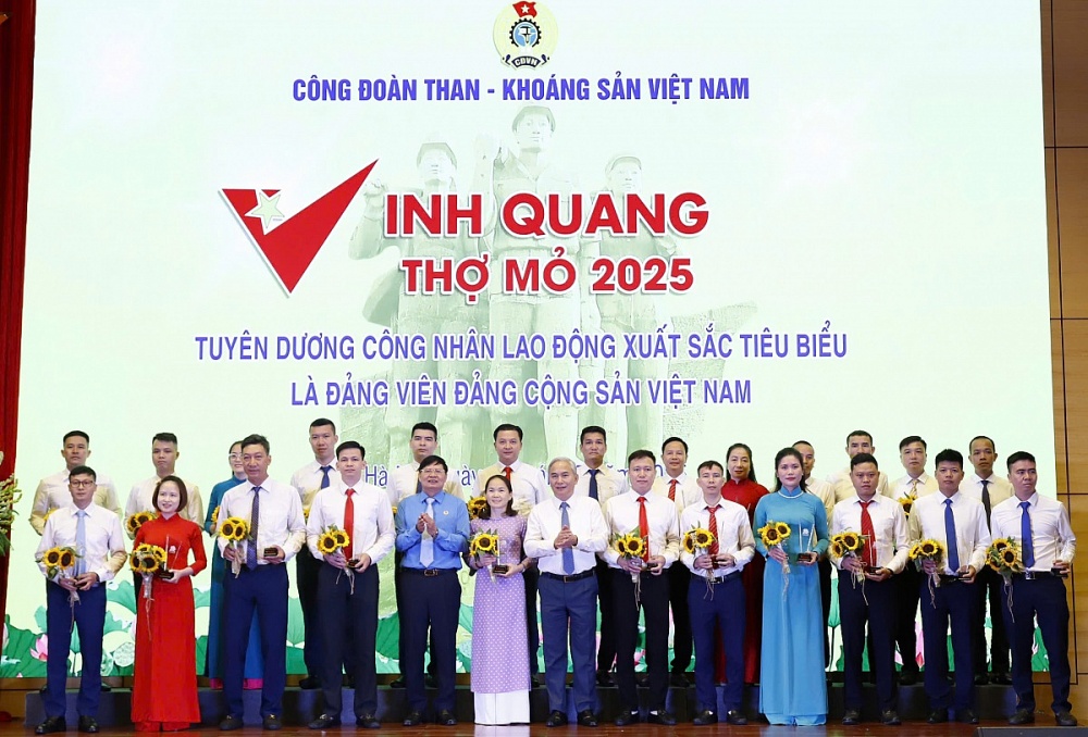Tuyên dương 95 đảng viên xuất sắc, tiêu biểu. Ảnh: Đơn vị cung cấp