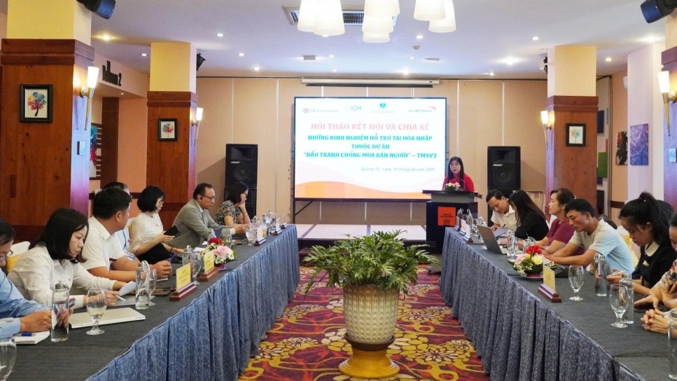 Dự án “Đấu tranh chống mua bán người”: Tạo sinh kế bền vững, giúp người trở về tái hòa nhập