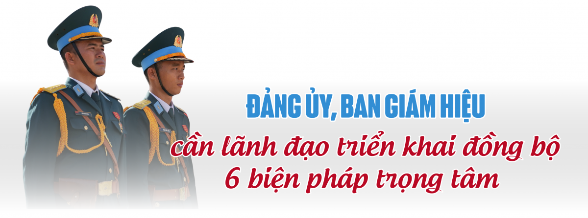 Trường Sĩ quan Không quân: Chất lượng đào tạo của nhà trường là khả năng sẵn sàng chiến đấu của đơn vị