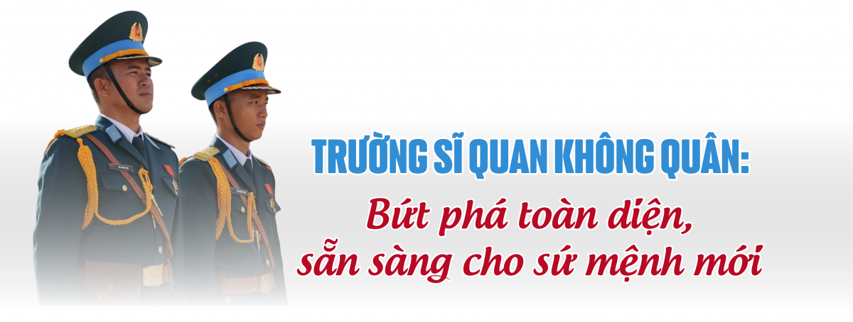 Trường Sĩ quan Không quân: Chất lượng đào tạo của nhà trường là khả năng sẵn sàng chiến đấu của đơn vị