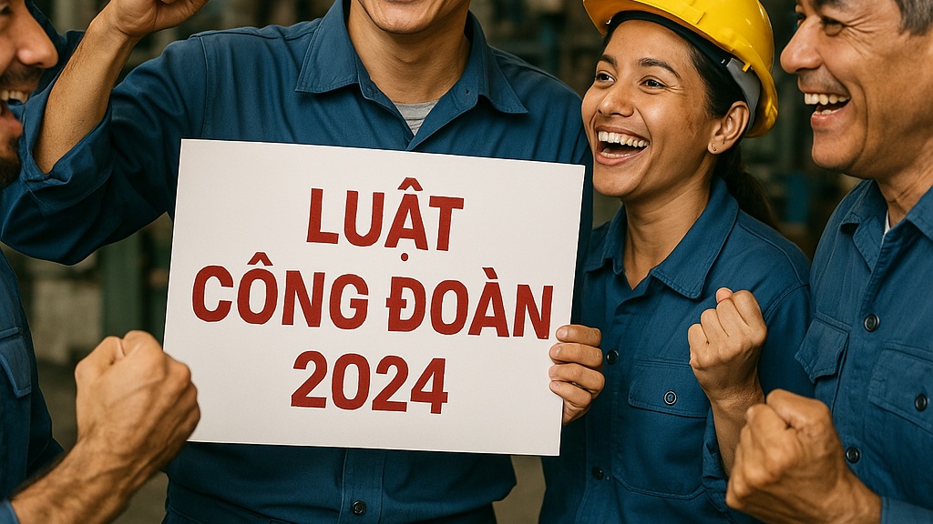 Luật Công đoàn 2024: Nâng cao vị thế người lao động, khẳng định quyền lợi hợp pháp