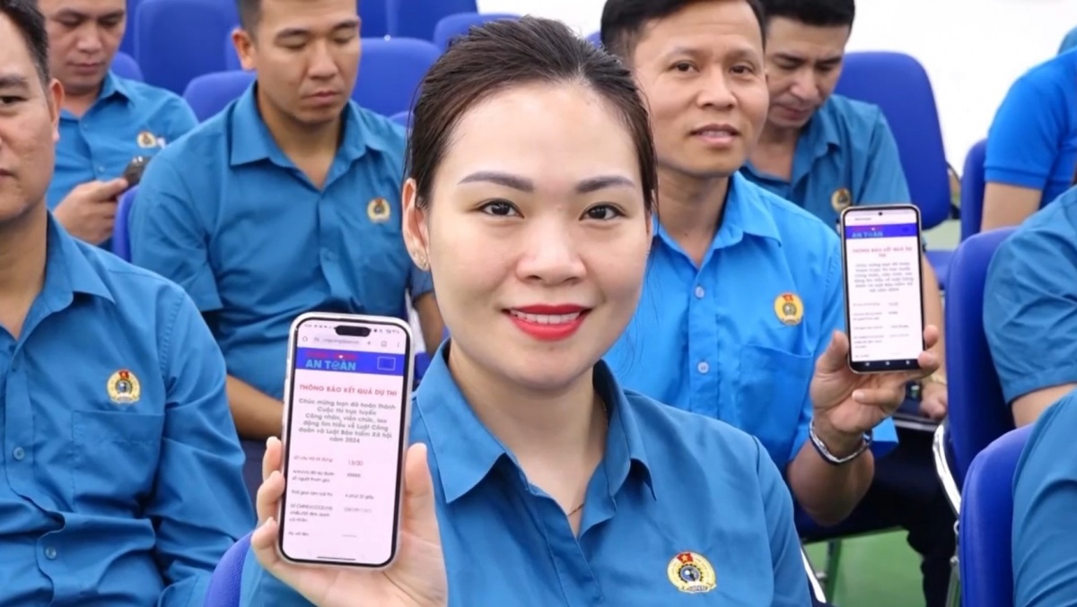 Hiểu luật để vững tin: Giá trị và tiếng nói từ Cuộc thi tìm hiểu Luật Công đoàn và BHXH