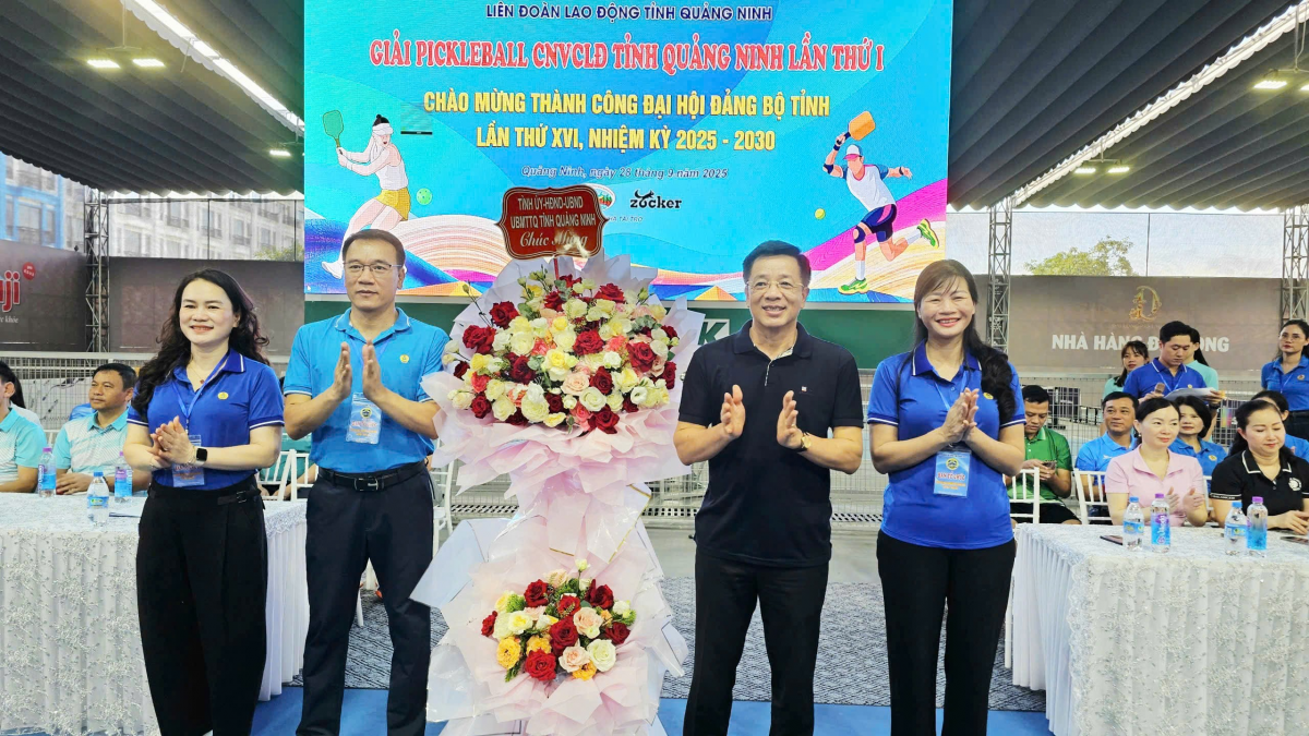 Giải Pickleball CNVCLĐ Quảng Ninh lần thứ I năm 2025: Nơi hội tụ nhiều vận động viên tiềm năng