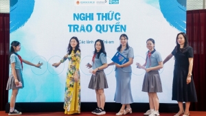 Đối thoại chính sách sức khỏe học đường: Đầu tư cho thế hệ trẻ em gái khỏe mạnh và tự tin