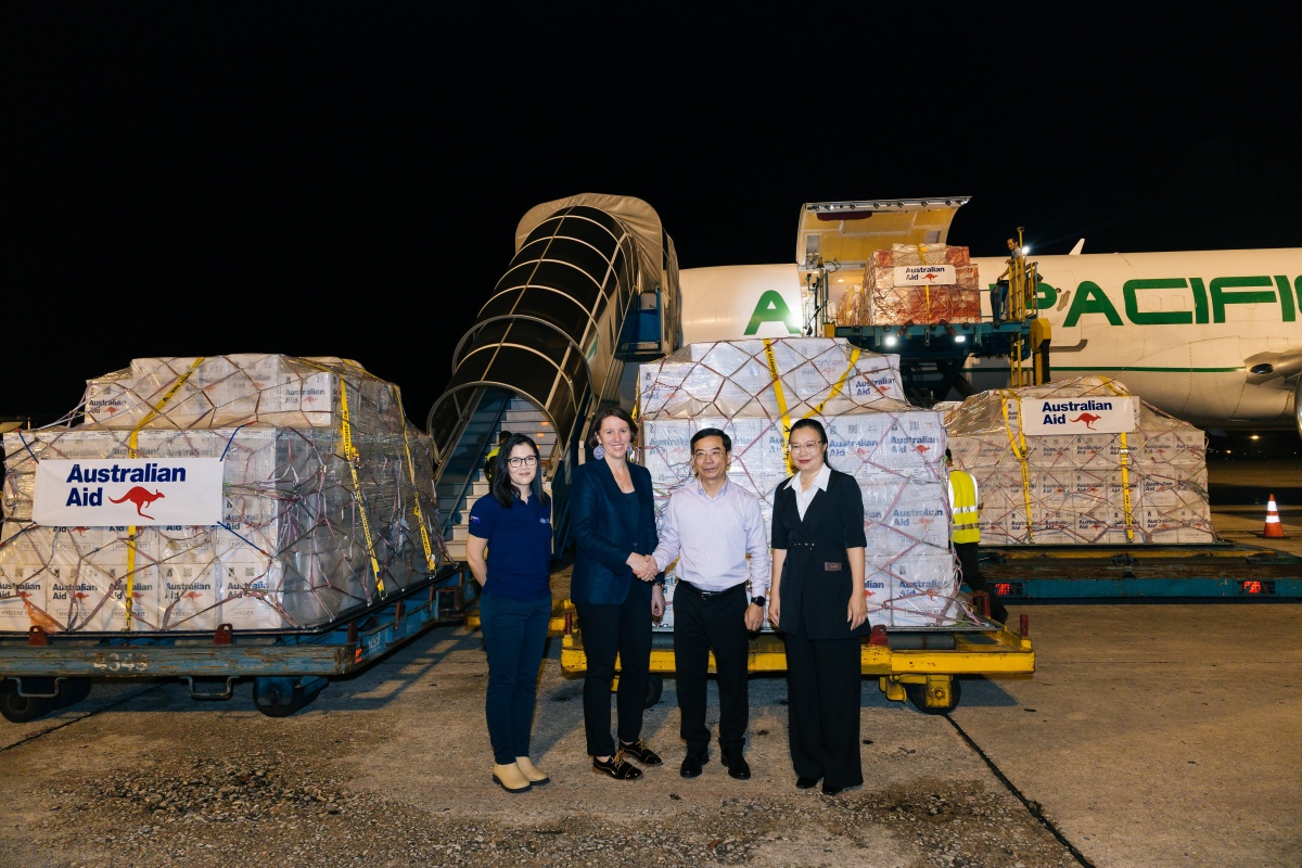 Australia hỗ trợ Việt Nam 3 triệu AUD khắc phục hậu quả bão lũ