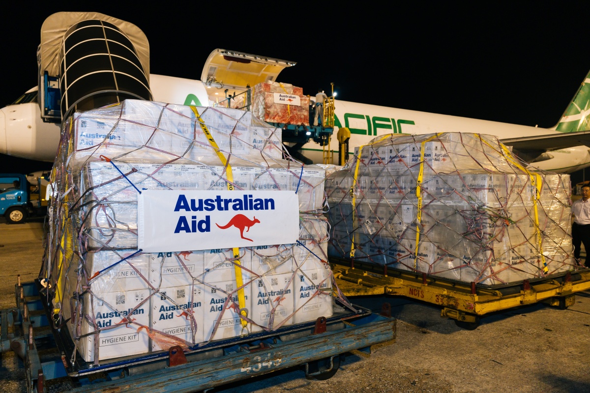 Australia hỗ trợ Việt Nam 3 triệu AUD khắc phục hậu quả bão lũ