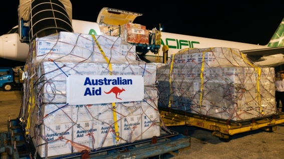 Australia hỗ trợ Việt Nam 3 triệu AUD khắc phục hậu quả bão lũ