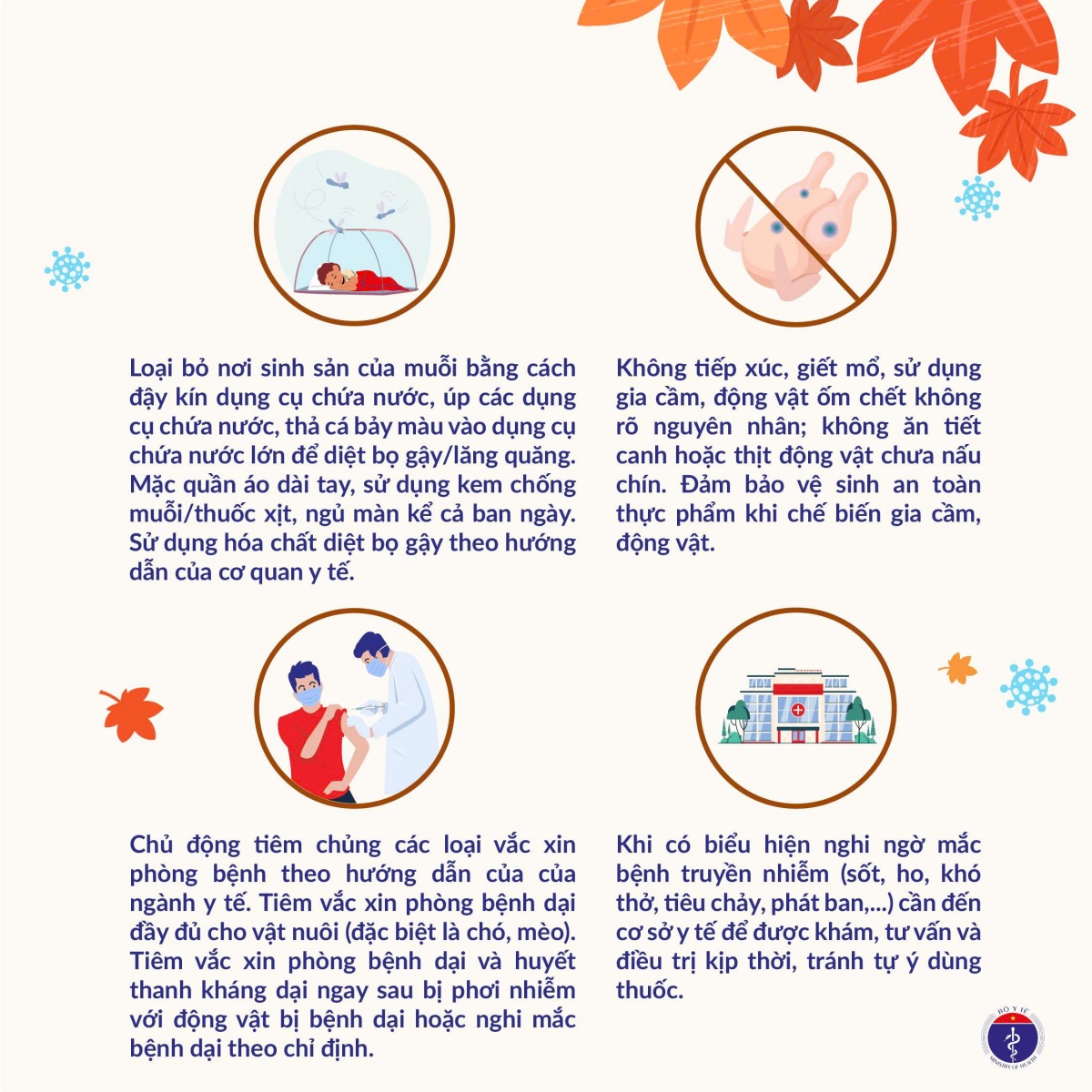 Nguy cơ bùng phát nhiều dịch bệnh mùa Thu - Đông, cần đặt ý thức phòng ngừa lên hàng đầu