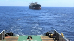 Cứu kéo Tàu Pacific 07 bị hỏng máy trên biển, 19 thuyển viên được an toàn