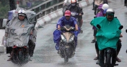 Bắc Bộ và Trung Bộ mưa lớn, nguy cơ xảy ra lũ quét, sạt lở đất