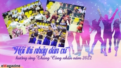 "Hội thi nhảy dân vũ" hưởng ứng Tháng Công nhân năm 2022